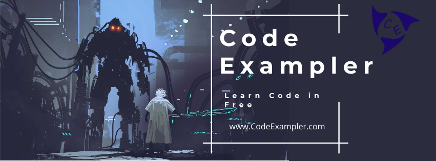 learn coding for by CodeExampler website free www.codeexampler.com